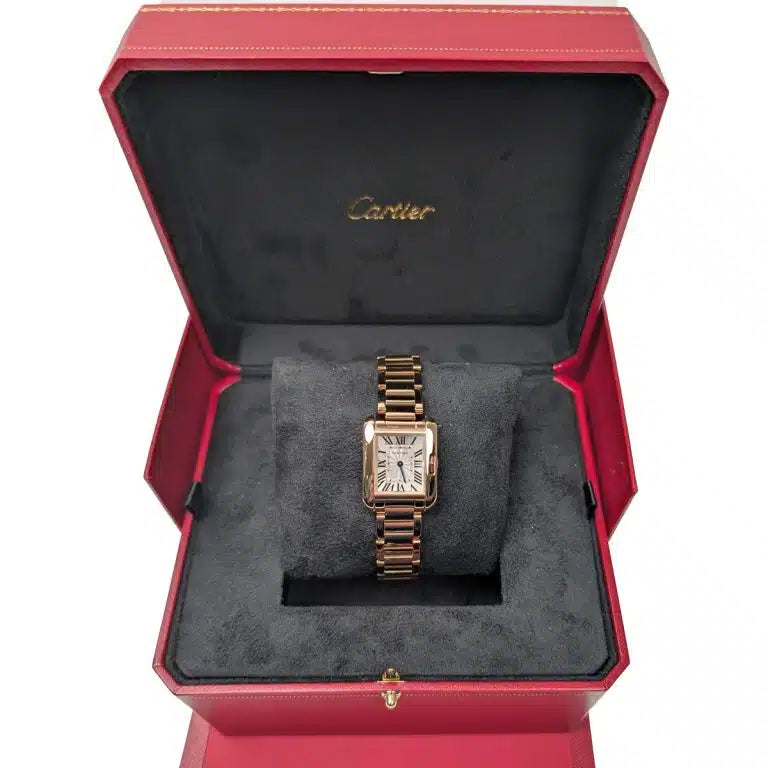 Cartier Tank Anglaise Small 23mm Rose Gold ref. 3487(FULL SET)